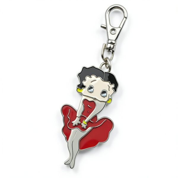 Pavo Dog Collar Charm Silver Swivel Clasp Enamel Accessory-1