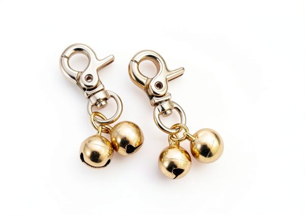 Xthrotsenk Pet Collar Bells Stainless Steel Loud Sound-6
