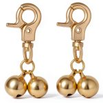 Xthrotsenk Pet Collar Bells Stainless Steel Loud Sound-0
