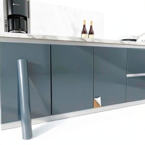 OYEWALLS Contact Paper Modern Gray Heat Resistant Wallpaper-0