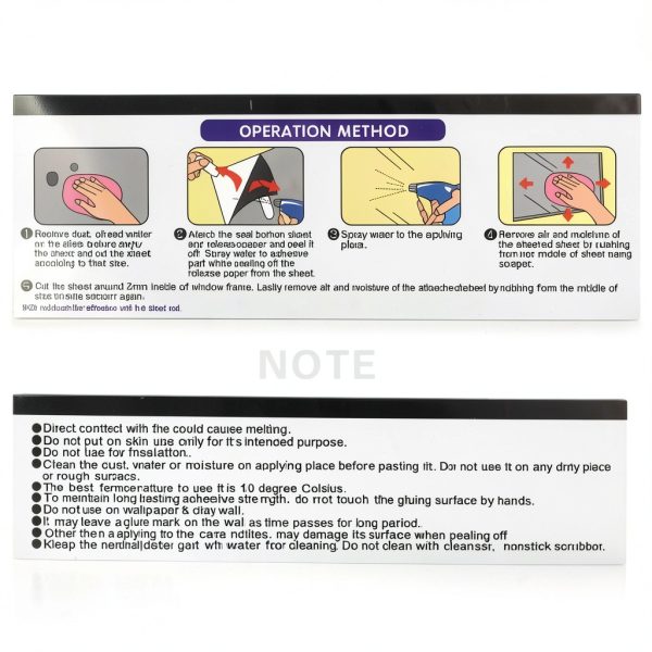 ZLZLCFZE Modern Self Adhesive Wallpaper Clear Plastic PET-7