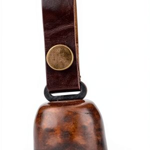 Kcrygogo Leather Pet Collar Bell Quick Release Snap Buttons-0
