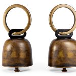 Pavo Dog Collar Charm Copper Bell Large Size Pet Accessory-0