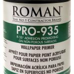 Heavy Duty Wallpaper Adhesive Roman Adhesives Clear 1 Quart-0