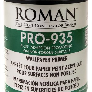 Heavy Duty Wallpaper Adhesive Roman Adhesives Clear 1 Quart-0