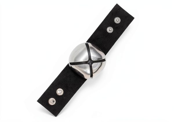 SCENEREAL Dog Collar Bell Stainless Steel Safety Pet-2
