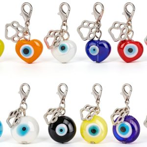 Evil Eye Dog Collar Charms Alloy Pet Accessories Unisex-0