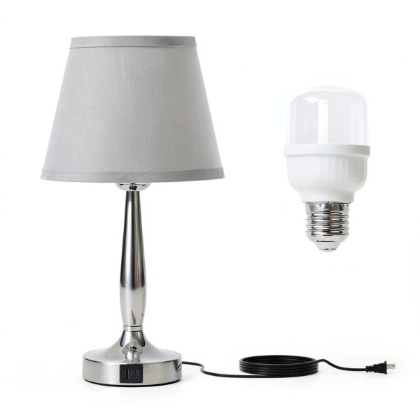Kakanuo Touch Bedside Lamp USB Charging Modern Nightstand-5