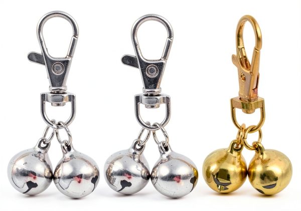 ZaneGear Dog Bells Stainless Steel Loud Pet Collar-0