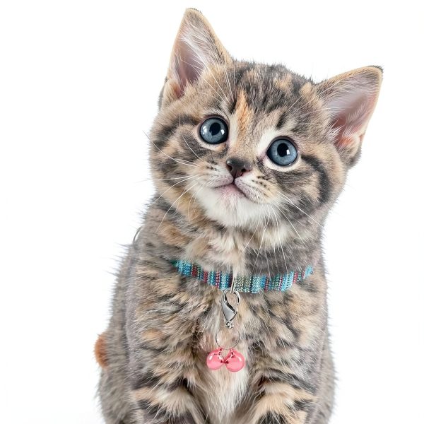 IVIA PET Pet Bells Loud Copper Cat Dog Collar Accessories-6