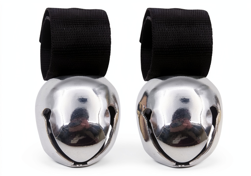 SCENEREAL dog collar bell attached to a nylon collar