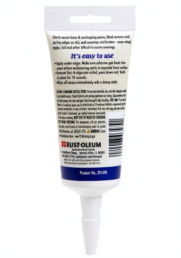 Zinsser Wallpaper Adhesive Low Viscosity Clear Dry-1