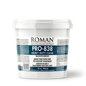 Wallpaper Adhesive Roman PRO-838 High Tack Clear-0
