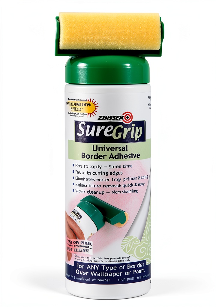 Rust-Oleum White Wallpaper Adhesive 16 Oz Bottle