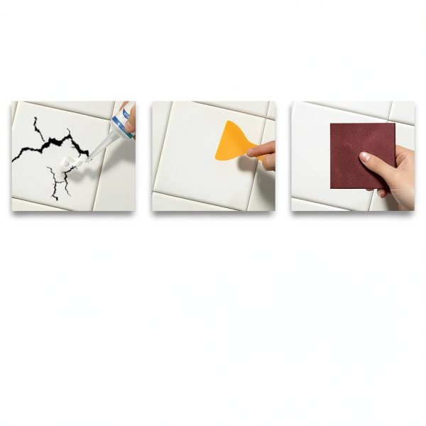 NHIGINPH Tile Repair Paste Fast Drying Ceramic-8