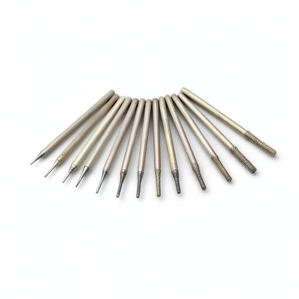 Desdon 10Pcs Diamond Tipped Drill Bits 0.3-2.5mm for Tile and Glass-2