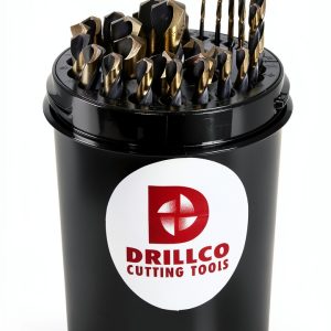 Drillco 350N Nitro 29-Piece Mech Length Drill Bit Set HSS Gold Oxide-0