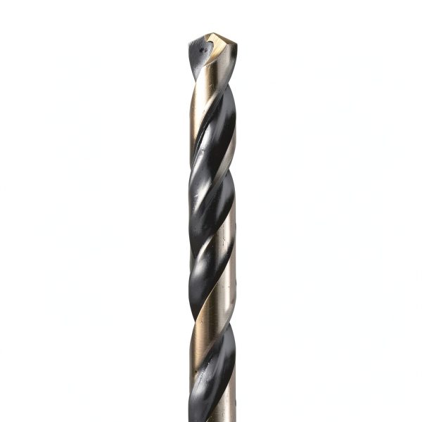 17/64 HSS Split Point Black and Gold Mechanic Length Drill Bit-2
