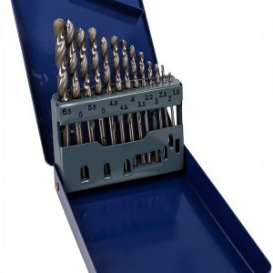 13pc HSS G Metric Drill Bit Set by AB Tools - Split Point 1.5-6.5mm-0