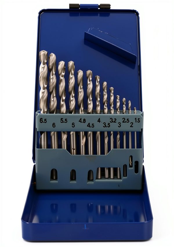13pc HSS G Metric Drill Bit Set by AB Tools - Split Point 1.5-6.5mm-1
