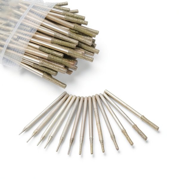 Desdon 10Pcs Diamond Tipped Drill Bits 0.3-2.5mm for Tile and Glass-1