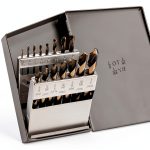 Cle-line C21160 135° High Speed Steel Length Drill Set 15‑Piece-0