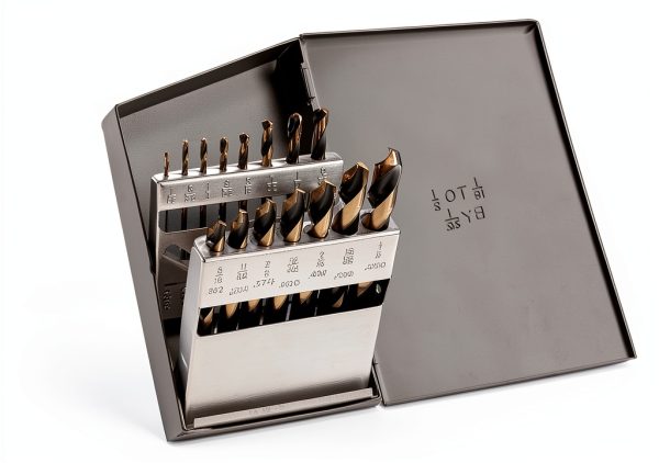 Cle-line C21160 135° High Speed Steel Length Drill Set 15‑Piece-0