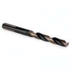 17/64 HSS Split Point Black and Gold Mechanic Length Drill Bit-0