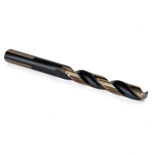 17/64 HSS Split Point Black and Gold Mechanic Length Drill Bit-0