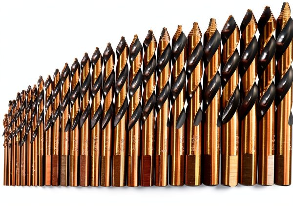 KnKut 29 Piece Mechanics Length Step Point Drill Bit Set 1/16"-1/2" by 64ths-1
