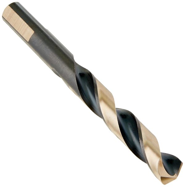 Cle-line C21165 Length Drill Set 1875R HSS 1/16-1/2 Black Gold-2