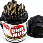Alfa Tools BBML74290DM Mechanic's Length Drill Bit 29‑Piece Gold-0