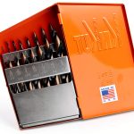 KnKut Mechanics Length Step Point Drill Bit Set 15 Piece 1/16-1/2 Inch-0