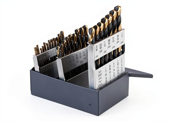 Cle-line C21162 1876 High Speed Steel Length Drill Set 1/16-1/2 Black-0